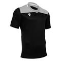 Jasper Rugby shirt BLK/GRY XXS Teknisk spillerdrakt for kontaktsport