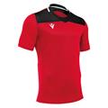 Jasper Rugby shirt RED/BLK L Teknisk spillerdrakt for kontaktsport