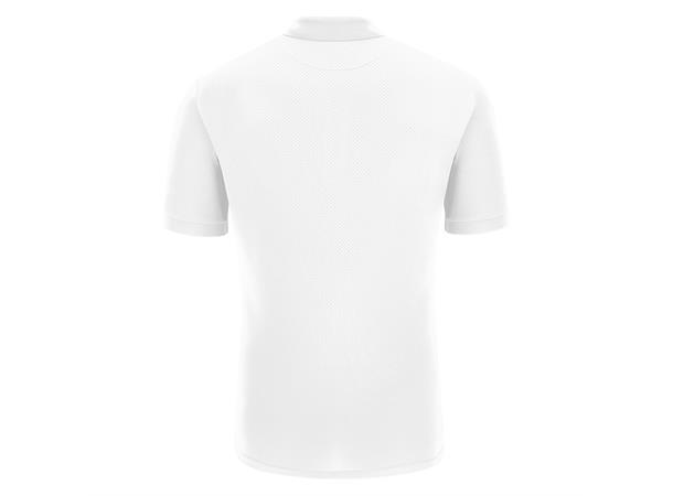 Rap Polo WHT/ANT S Teknisk poloskjorte - Unisex 