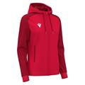 Atlas Hooded Jacket Full Zip W RED L Teknisk full zip hettejakke til dame
