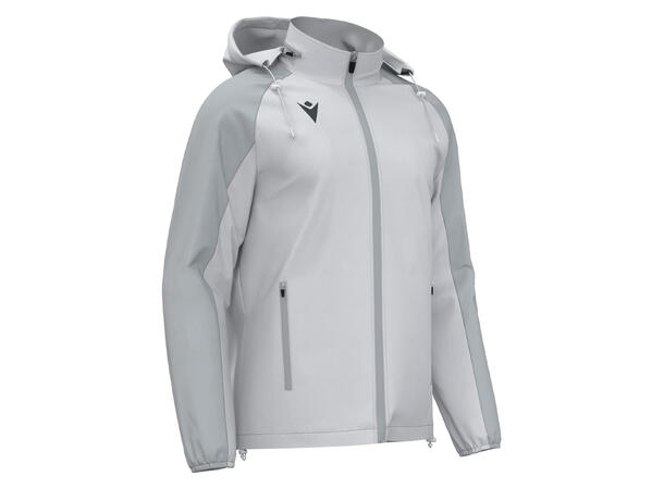 Elbrus Full Zip Rain Jacket S. GREY S Teknisk regnjakke - Unisex 