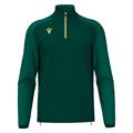 Isen Training 1/4 Zip Top BGRN/GOLD XS Teknisk treningsgenser - Unisex